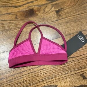 Girls pink dance wear top